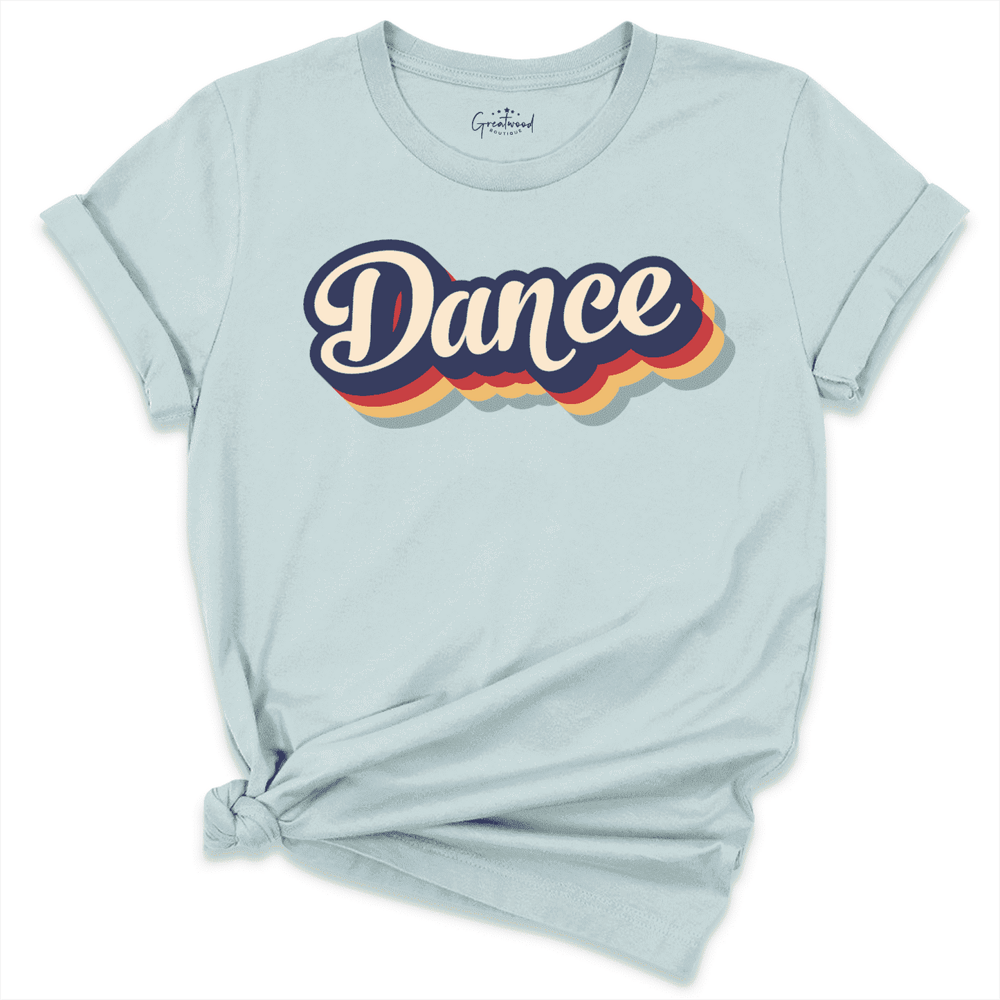 Dance Retro Shirt Blue - Greatwood Boutique