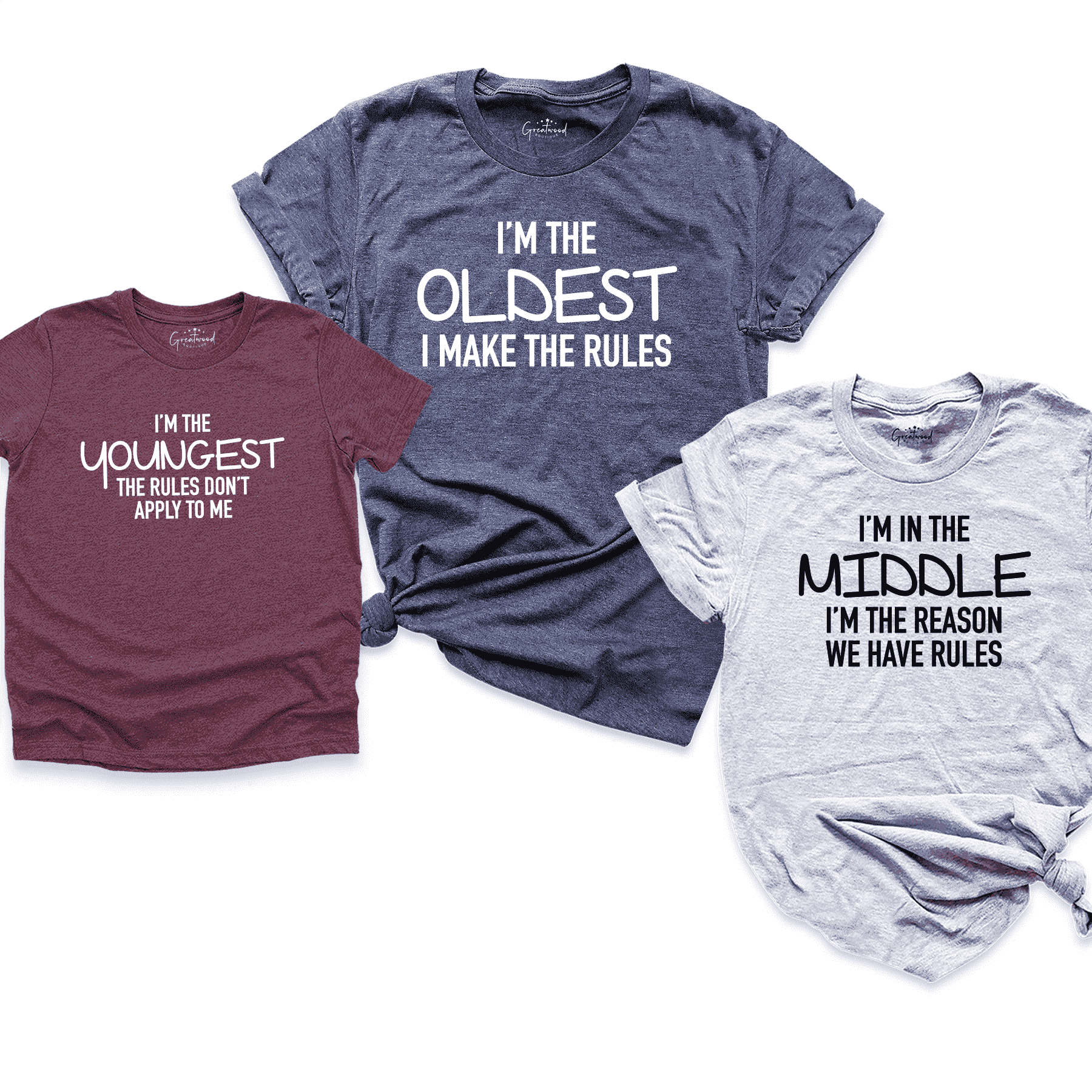 Family Matching Shirt Navy - Greatwood Boutique