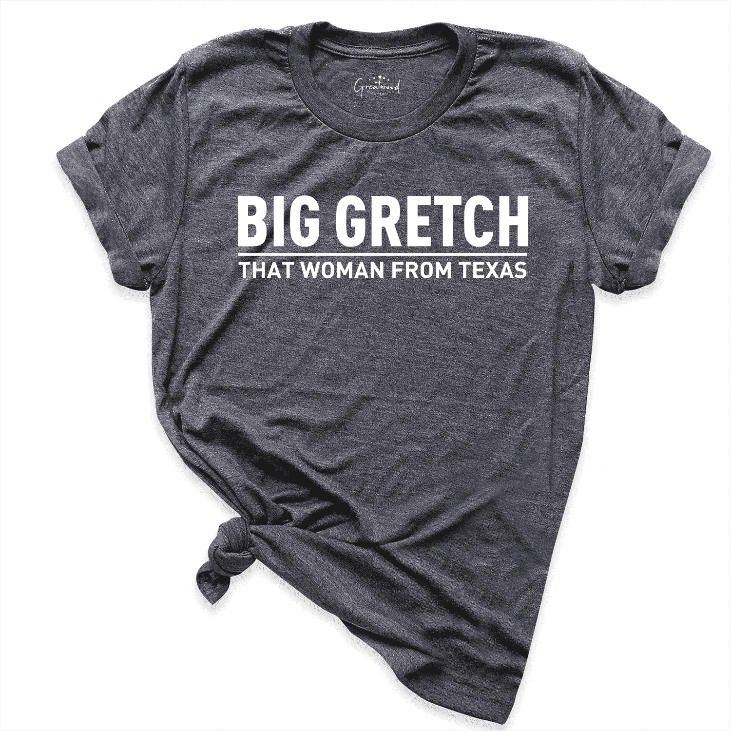 Big Gretch Woman Shirt D.Grey - Greatwood Boutique