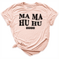 Horse Tiger Shirt Peach - Graetwood Boutique