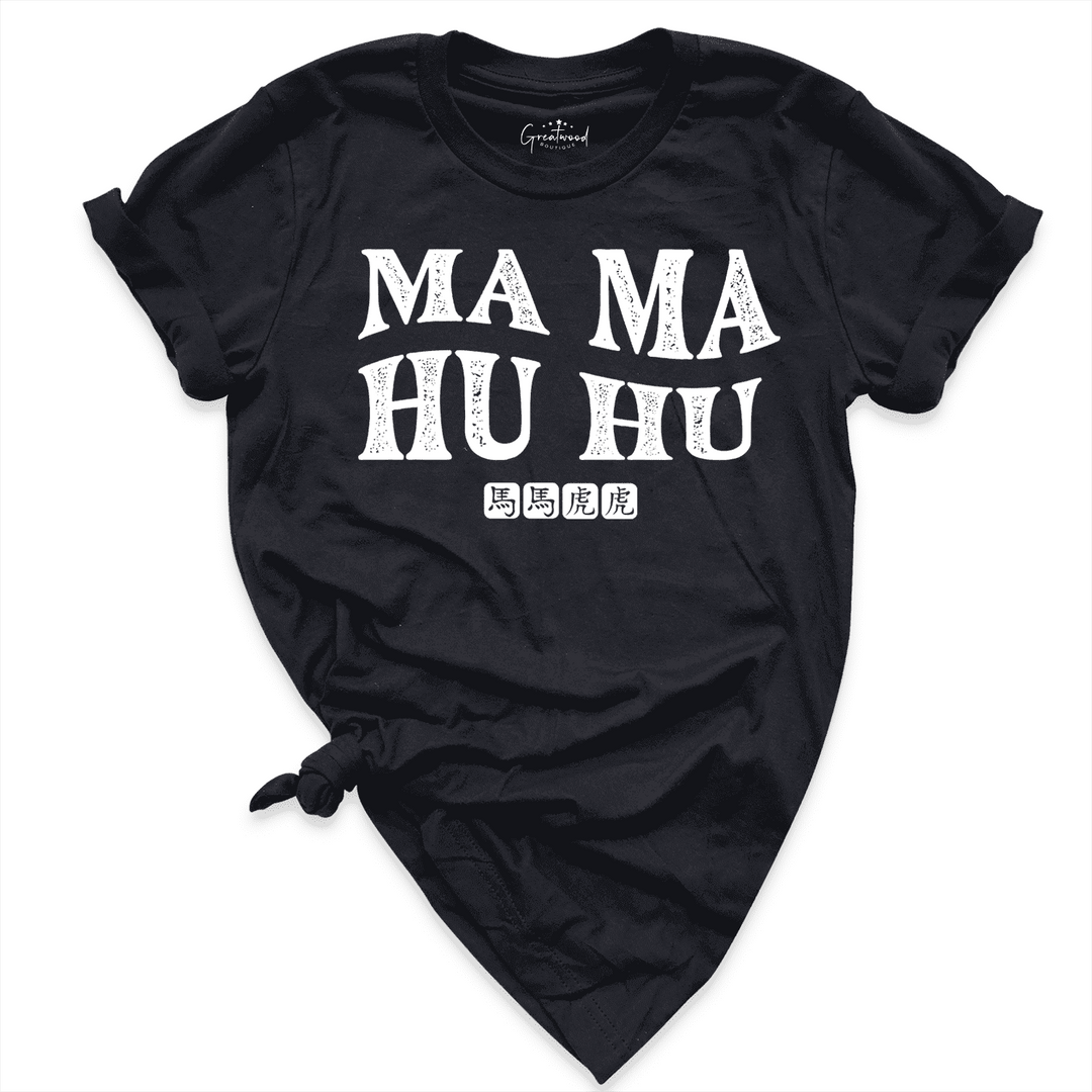 Horse Tiger Shirt Black - Graetwood Boutique