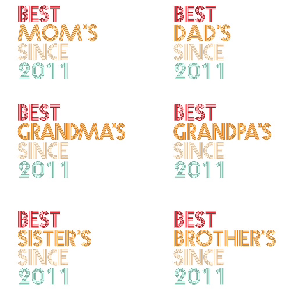 Best dad since shirt 1- Graetwood Boutique