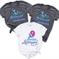 mermaid birthday girl shirt 4- Greatwood Boutique