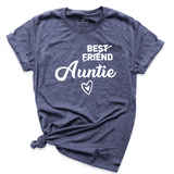 Best Friend Aunt Shirt Navy - Greatwood Boutique