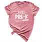 Hello Pre-K Shirt Mauve - Greatwood Boutique