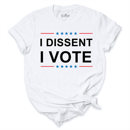 I Dissent Shirt White - Greatwood Boutique