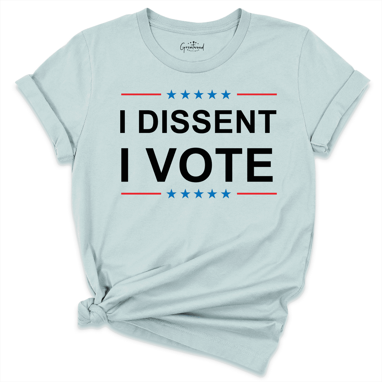 I Dissent Shirt Blue - Greatwood Boutique