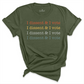 I Dissent I Vote Shirt Green - Greatwood Boutique