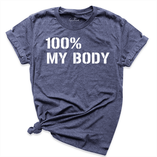 100% My Body Shirt Navy - Greatwood Boutique