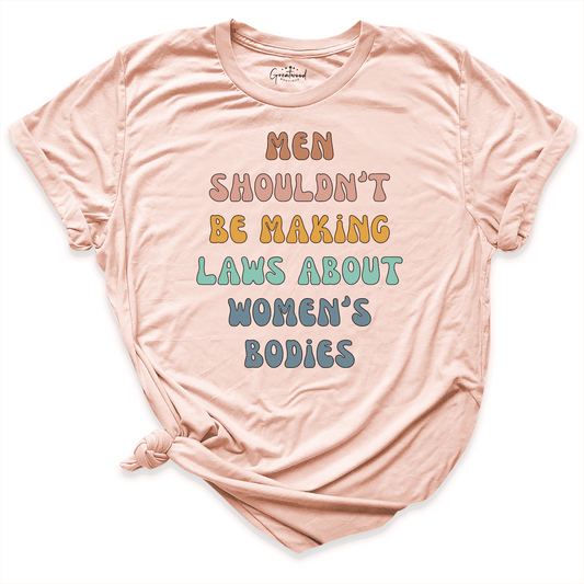Pro Choice Shirt Peach - Greatwood Boutique