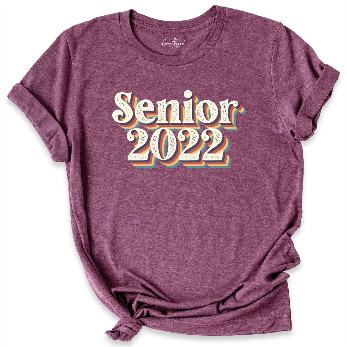 2022 Senior Shirt Maroon - Greatwood Boutique