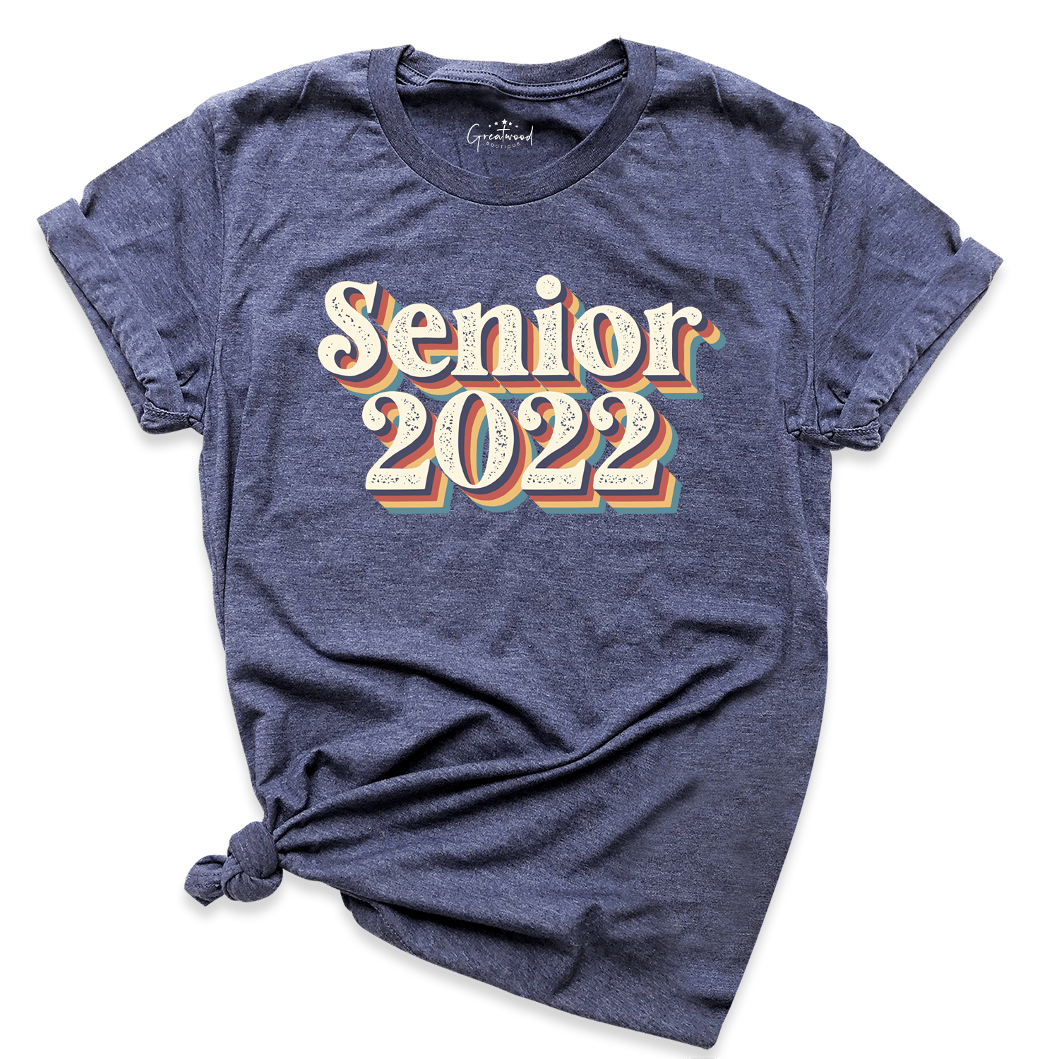 2022 Senior Shirt Navy - Greatwood Boutique