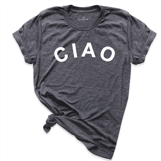Ciao Shirt D.Grey - Greatwood Boutique