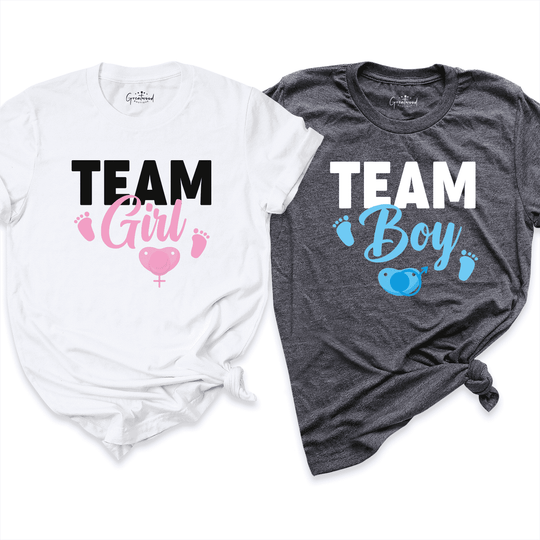 Team Girl Team Boy Shirt