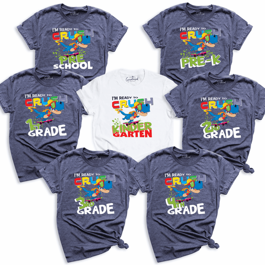 I'm Ready To Crush Pre School Shirt 2 - Greatwood Boutique