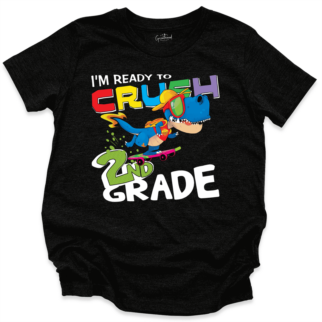  First Grade Shirt Black - Greatwood Boutique