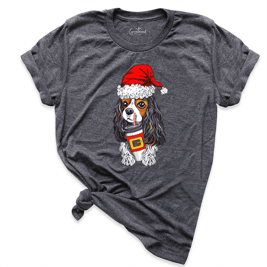 Christmas Dog Shirt D.Grey - Greatwood Boutique