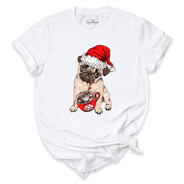 Christmas Paw Shirt White - Greatwood Boutique
