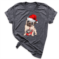 Christmas Paw Shirt D.Grey - Greatwood Boutique