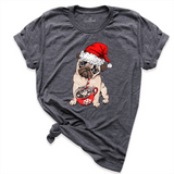 Christmas Paw Shirt D.Grey - Greatwood Boutique