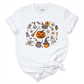 Retro Halloween Shirt White - Greatwood Boutique