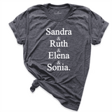 Sandra Ruth Elena Sonia Shirt D.Grey - Greatwood Boutique