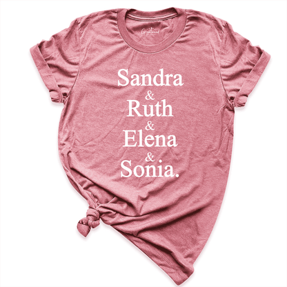 Sandra Ruth Elena Sonia Shirt Mauve - Greatwood Boutique