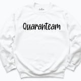 Quaranteam Sweatshirt White - Greatwood Boutique