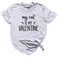 Cat Is My Valentine Shirt
