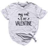 Cat Is My Valentine Shirt