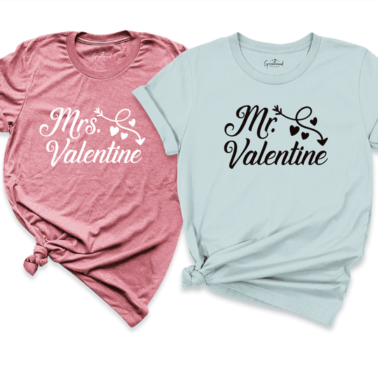 Mrs Mr Valentine Shirt
