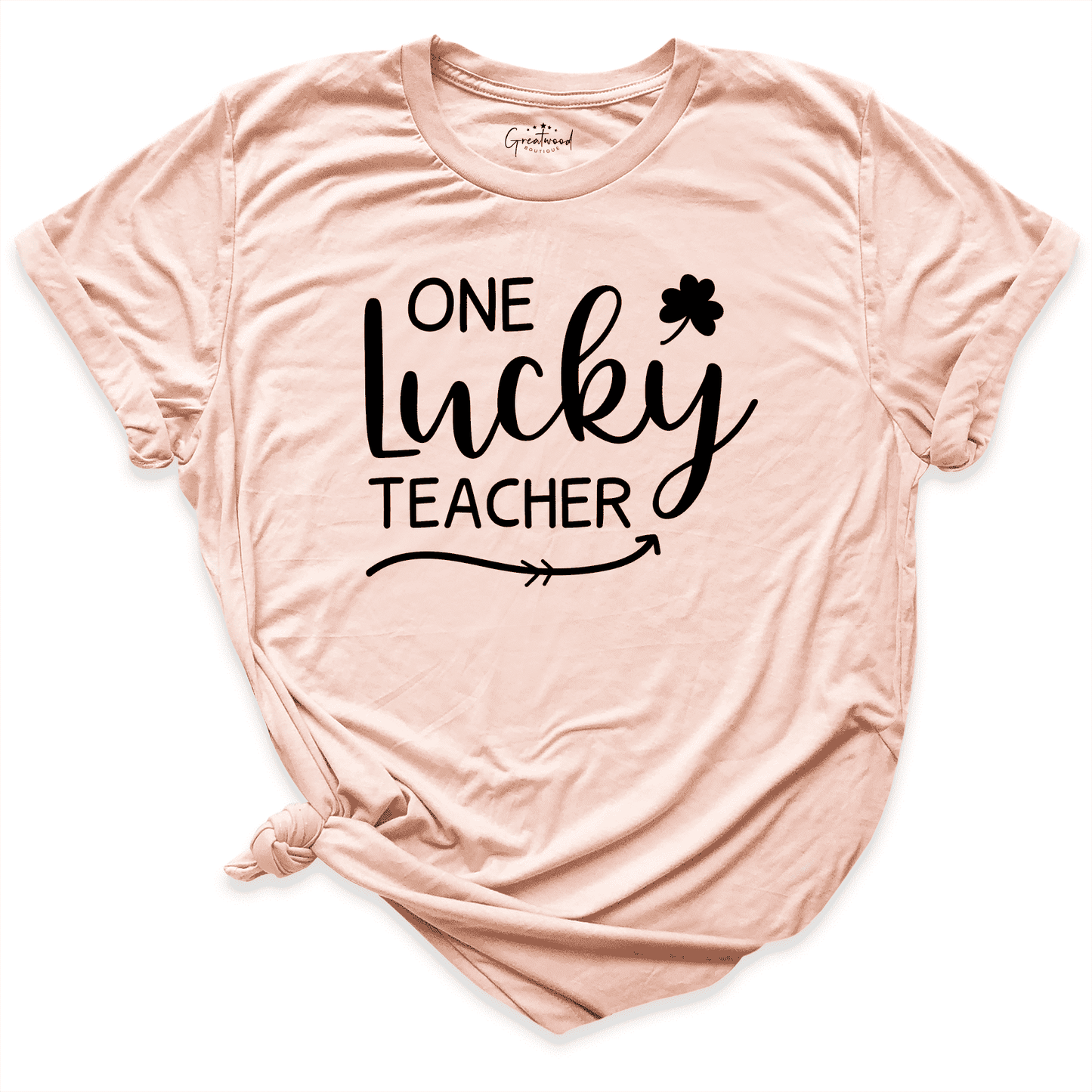 One Lucky Teacher Shirt