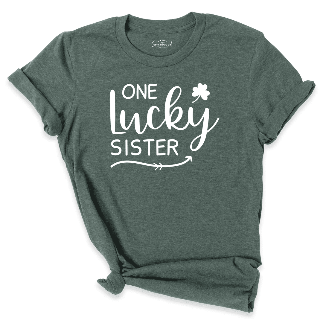 One Lucky Sister Shirt