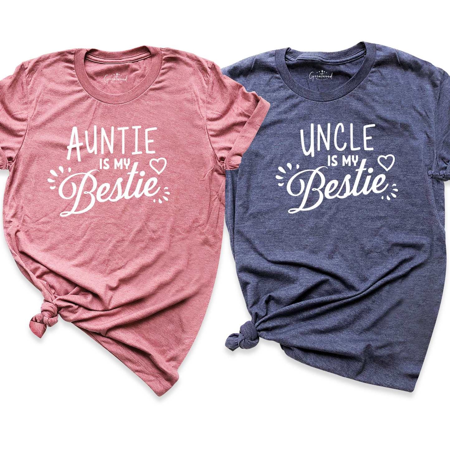 Auntie and Uncle is My Bestie Shirt