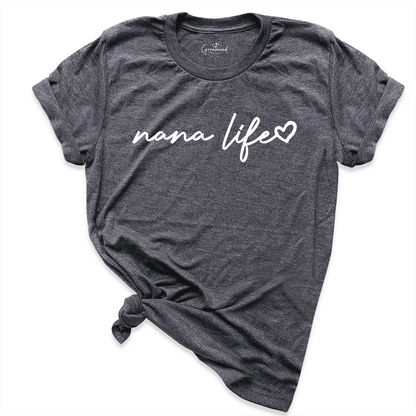 Nana Life Shirt D.Grey - Greatwood Boutique