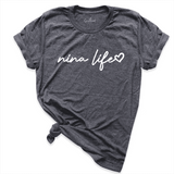 Nina Life Shirt D.Grey - Greatwood Boutique