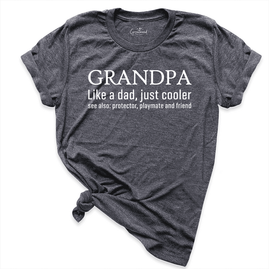 Grandpa Shirt D.Grey - Greatwood Boutique