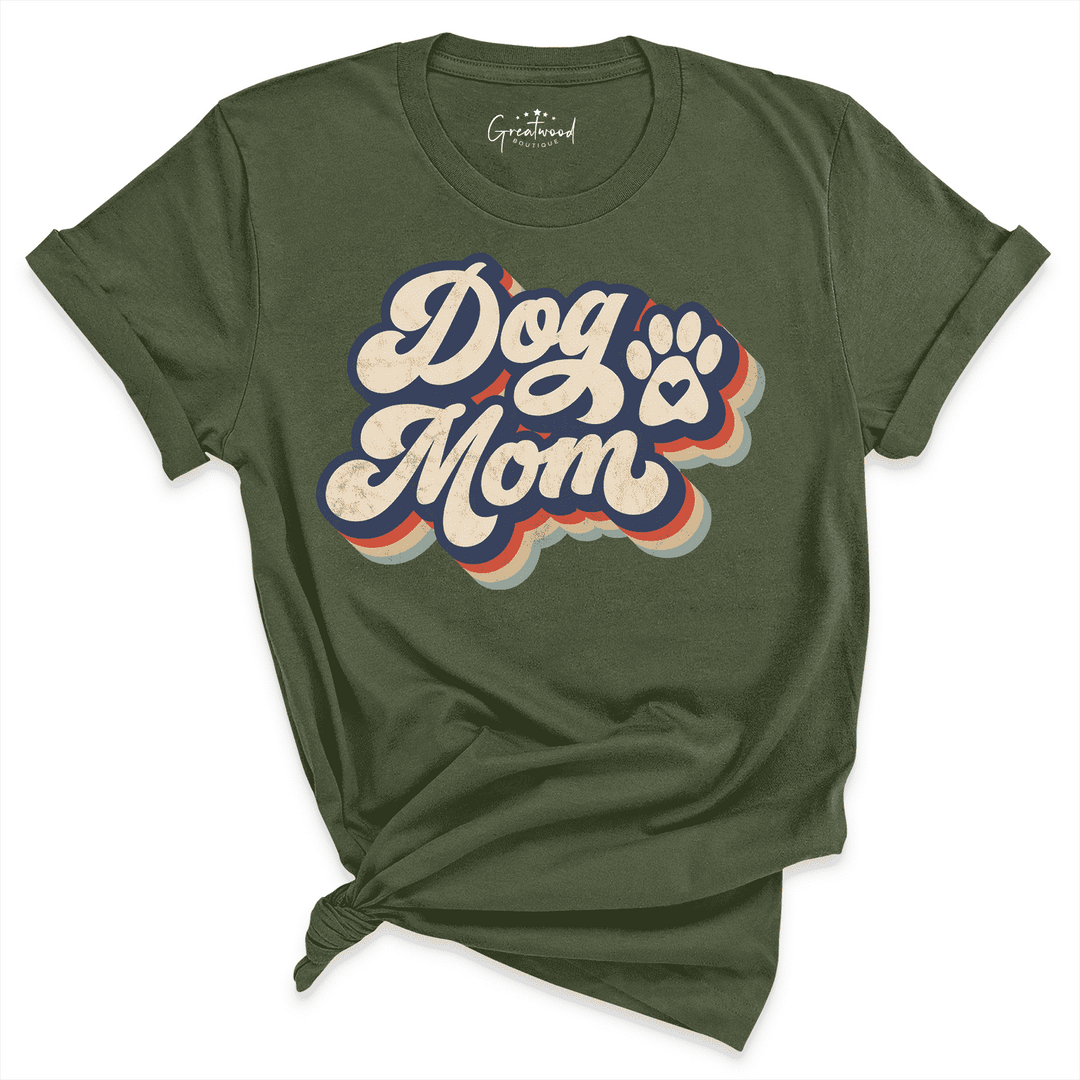 Retro Dog Mom Shirt