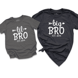 Big & Lil Bro Shirt Black - Greatwood Boutique