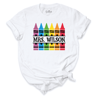 Customized Teacher Shirt White - Greatwood Boutique