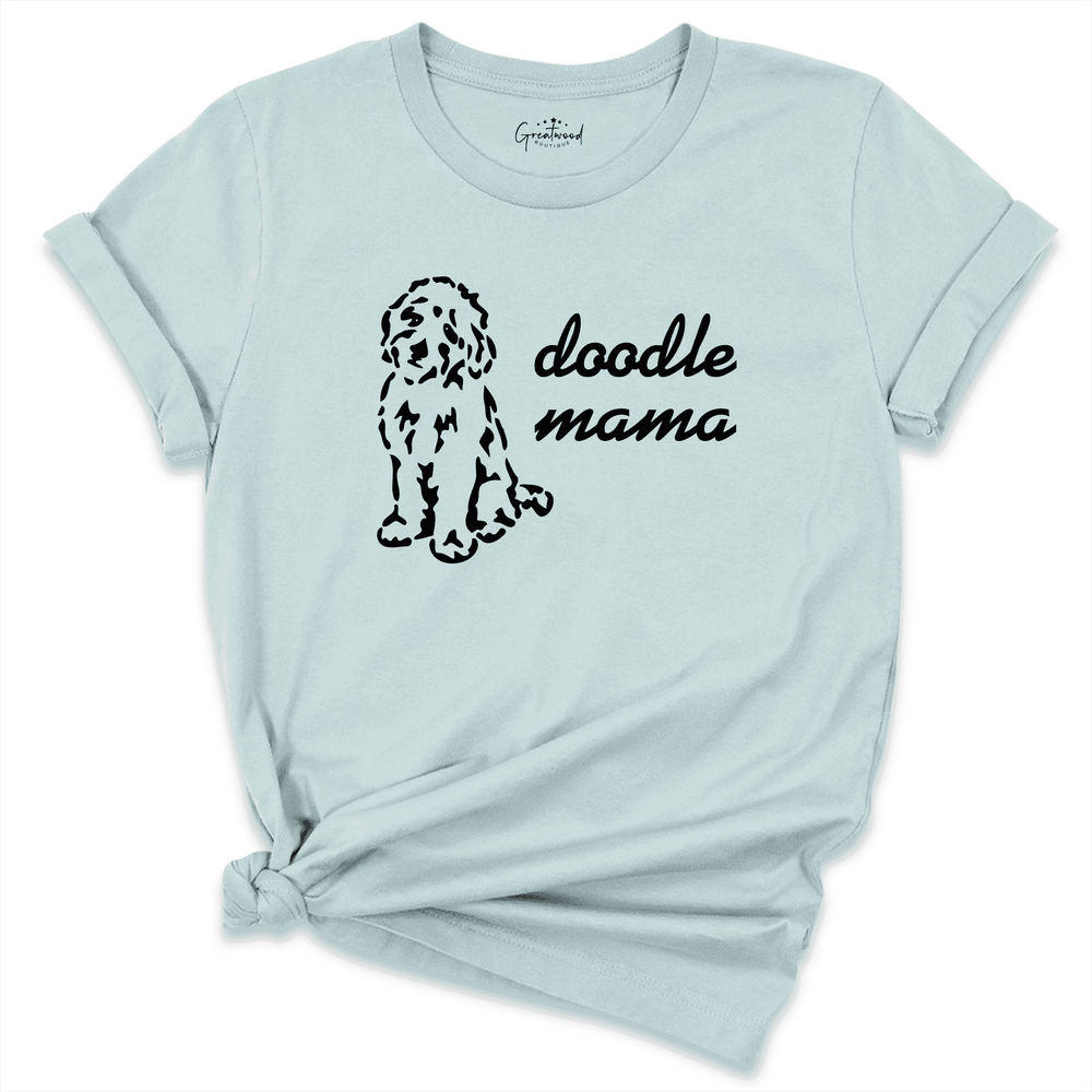 Doodle Mama Shirt Blue - Greatwood Boutique