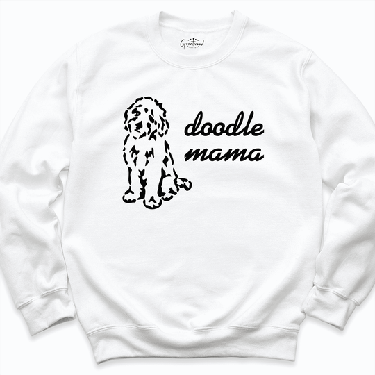Doodle Mama Sweatshirt White - Greatwood Boutique