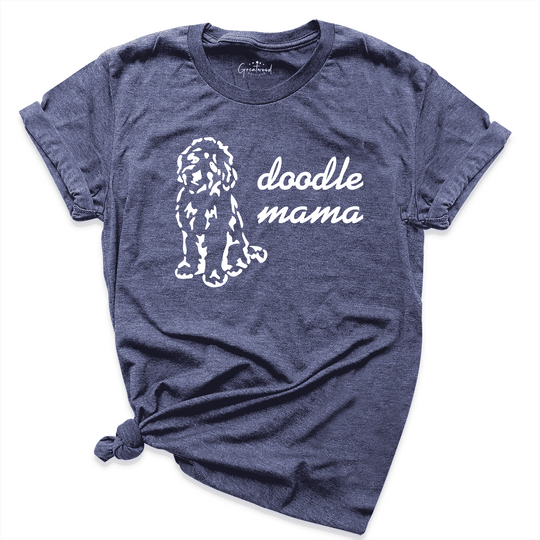 Doodle Mama Shirt Navy - Greatwood Boutique