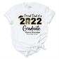 Custom Graduation Shirt White - Greatwood Boutique
