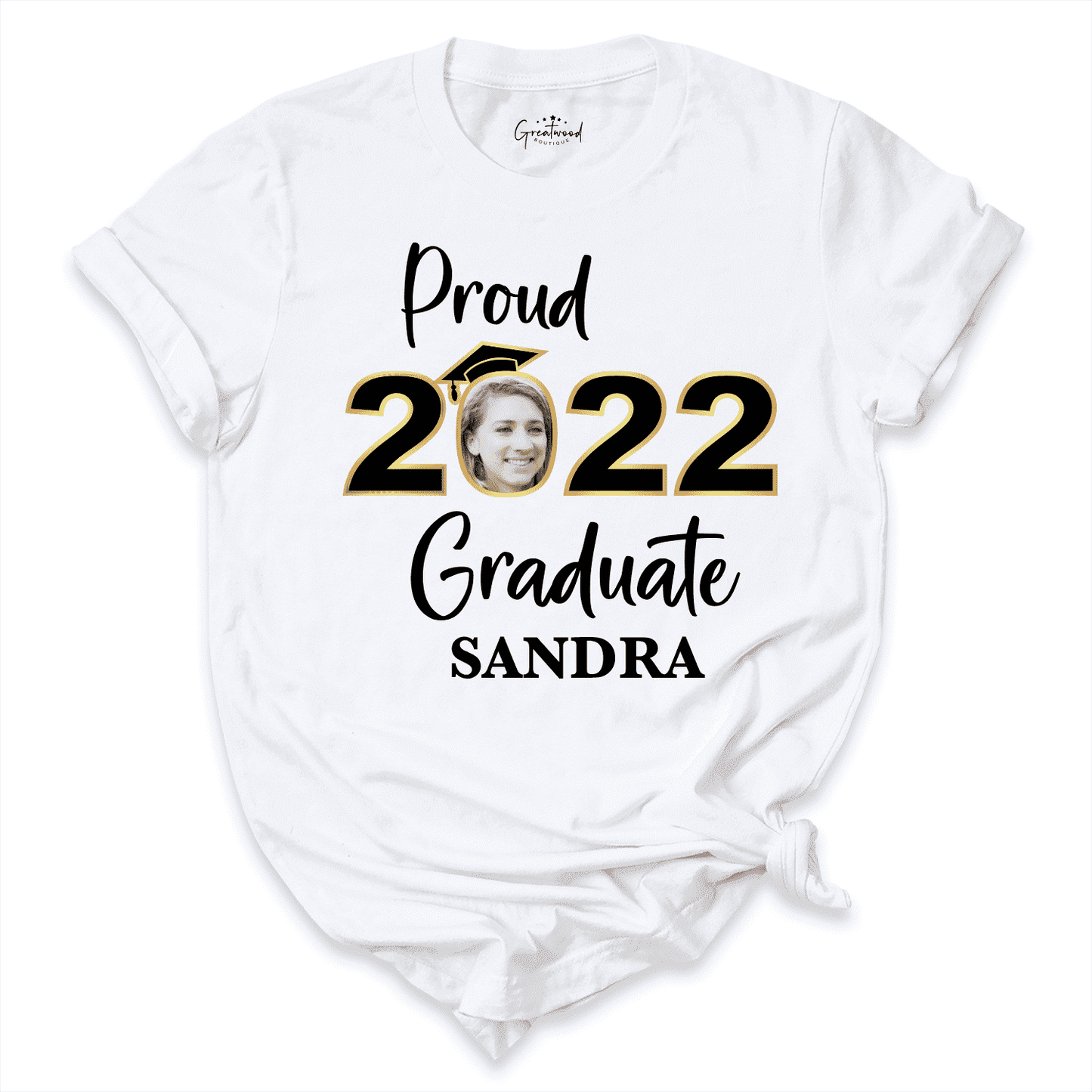 Personalized Graduation Firends Shirt White - Greatwood Boutique
