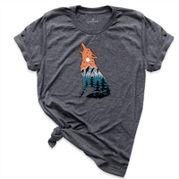 Wolf Shirt D.Grey Greatwood Boutique