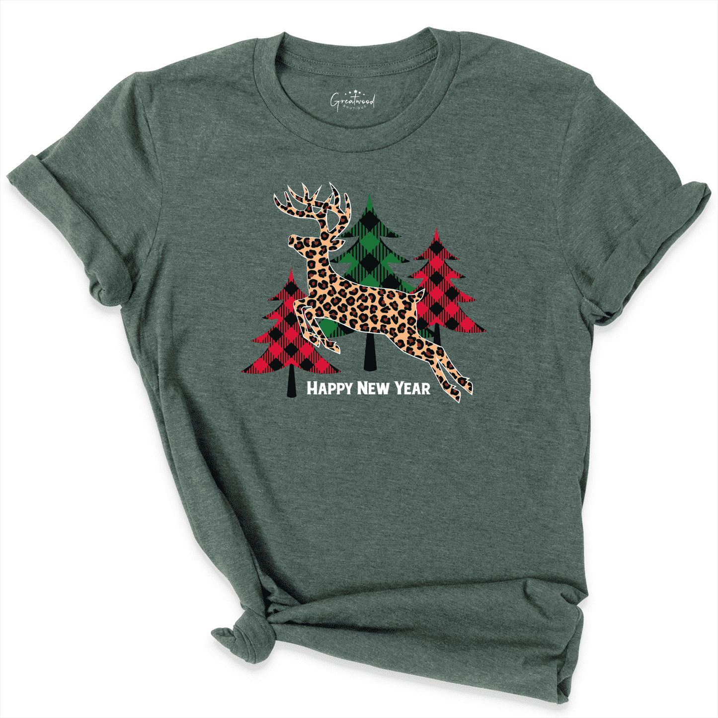 Christmas Deer Horn Shirt