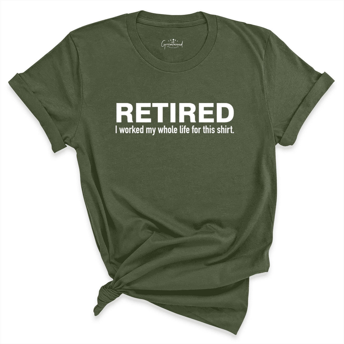 Funny Retired Shirt
