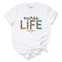 Nurse Life Shirt White - Greatwood Boutique