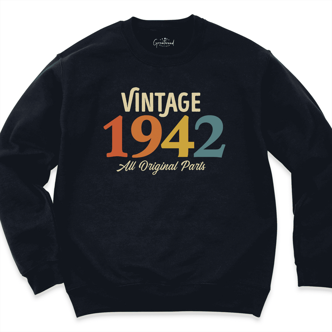 Vintage 80th Birthday Shirt
